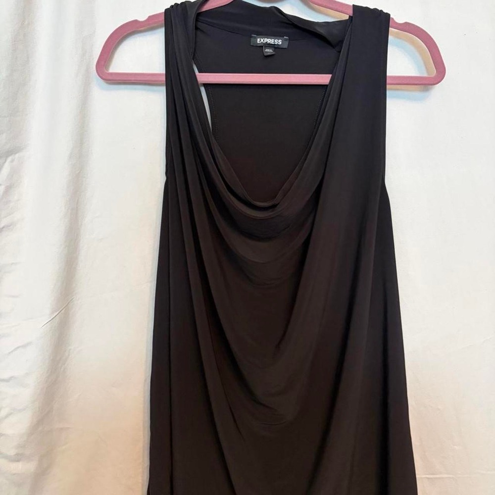 Black Sleeveless Blouse